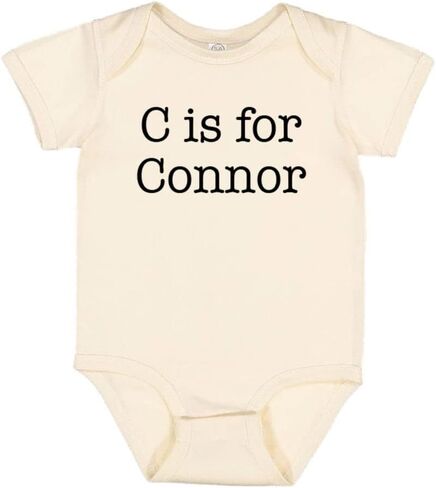 TATY Kids C is for Connor Baby Infant Bodysuit in Saudi Arabia