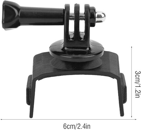 Drone Camera Mount Bracket Holder Expansion Kit ABS Plastic Lightweight Compact Design Easy Installation for Mavic Air 2 Black 32g in Saudi Arabia