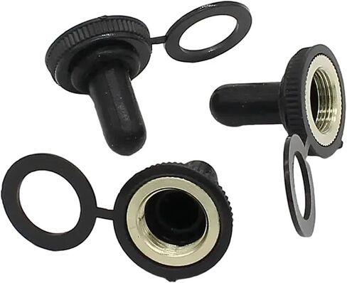 5pcs 12mm stainlesss Steel Toggle Switch Water Proof Cover in Saudi Arabia