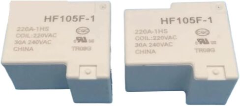 HF105F-1-220A-1HS مرحل مفتوح عادة 4 دبابيس 30A240VAC ملف 220VAC in Saudi Arabia