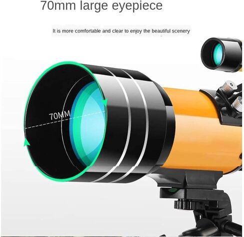Telescopes for Adults Astronomy, High Power 150X Magnification HD Refraction Astronomical Monocular Optical Wide-Angle Powerful Zoom Telescope with Tripod in Saudi Arabia