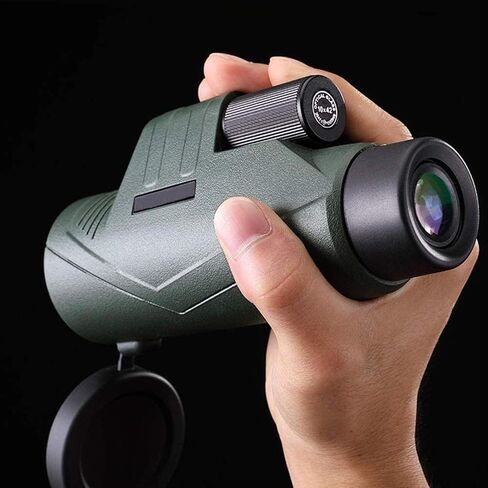 Telescopes for Adults Astronomy, High Power 10x42 Monocular Telescope Compact with Life Waterproof BAK4 Prism Lens Monocular with Smartphone Adapter for Bird Watching Theater Concerts in Saudi Arabia