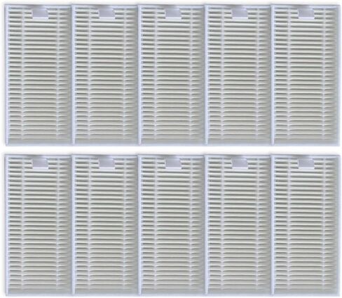 10pcs Vacuum Filters For BObsweep Dustin/Orb-i/UltraVision / RC400 Robot Vacuum Cleaner Parts, Filter Mesh Replacement, Floor Cleaning Accessories in Saudi Arabia