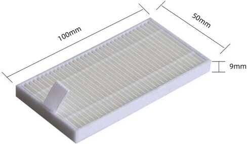 10pcs Vacuum Filters For BObsweep Dustin/Orb-i/UltraVision / RC400 Robot Vacuum Cleaner Parts, Filter Mesh Replacement, Floor Cleaning Accessories in Saudi Arabia