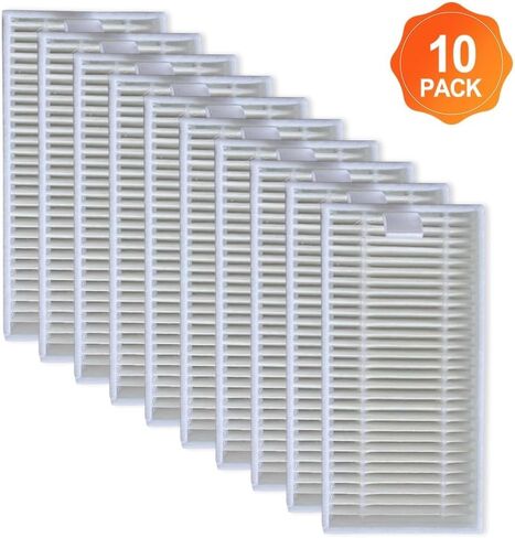 10pcs Vacuum Filters For BObsweep Dustin/Orb-i/UltraVision / RC400 Robot Vacuum Cleaner Parts, Filter Mesh Replacement, Floor Cleaning Accessories in Saudi Arabia