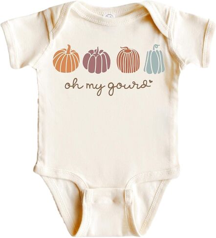 Oh My Gourd Pumpkin Fall - Baby Boy Girl Clothes Infant Bodysuit Funny Cute Newborn in Saudi Arabia