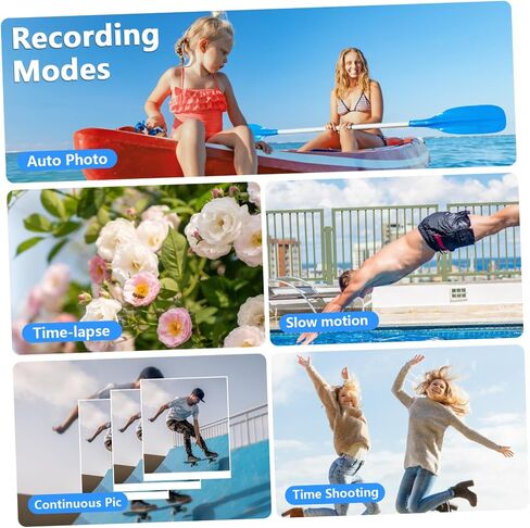 NUOBESTY Touchscreen Video Camera Recorder Lightweight HD Digital Camcorder for Vlogging Filming with Intuitive Interface Portable Design for Creators in Saudi Arabia