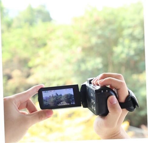 NUOBESTY Touchscreen Video Camera Recorder Lightweight HD Digital Camcorder for Vlogging Filming with Intuitive Interface Portable Design for Creators in Saudi Arabia