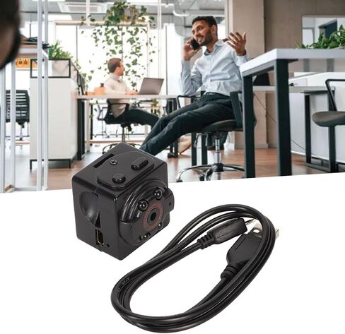 كاميرا Vikye 1080P HD IP مع كشف الحركة الليلية، تصميم صغير الحجم، فيديو وصور عالية الدقة، تسجيل، بطارية مدمجة، للمنزل والمكتب in Kuwait
