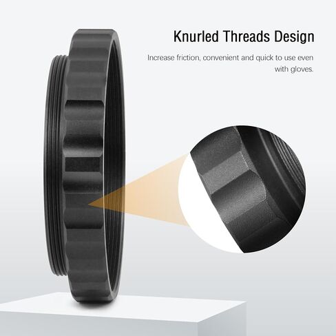 Astromania M48x0.75 (2" Filter) Female to M42*0.75 T / T2 Male Thread Telescope Adapter - Bundle with - T-Ring Adapter for Nikon&2"/M48-extension Tube Kit in Saudi Arabia