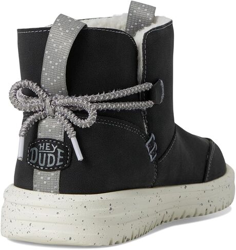 HEYDUDE Women's Camden Bow Boots Cozy (Little Big Kid) Ankle in Saudi Arabia