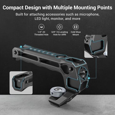 SmallRig Cold Shoe Top Handle + Side Handle with Trigger REC in Saudi Arabia