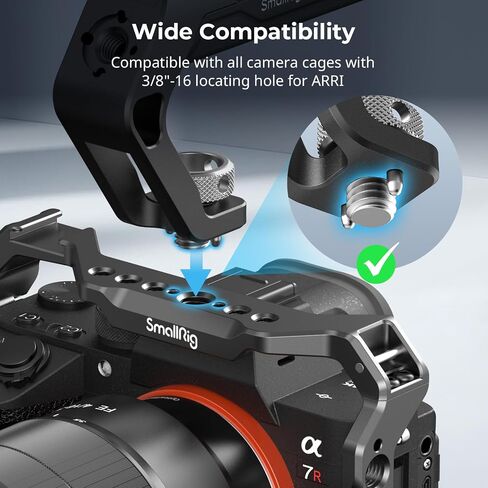 SMALLRIG Lightweight Top Handle + Side Handle with Trigger REC in Saudi Arabia