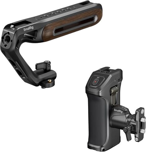 SmallRig NATO Wooden Top Handle + Side Handle with Trigger REC in Saudi Arabia