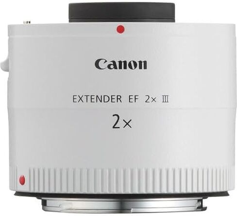 موسع كانون EF 2X III | محول تقريب من السلسلة L لعدسات Canon EF | البعد البؤري المزدوج للرياضة والحياة البرية والتصوير عن بعد (4410B002) + بطاقة ذاكرة سعة 64 جيجابايت + حقيبة Canon EOS 200ES in Kuwait