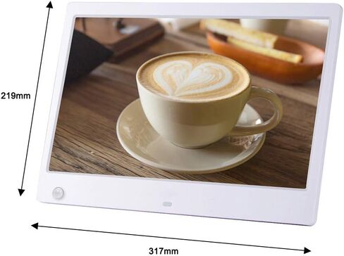 إطارات الصور الرقمية 13.3 بوصة عالية الوضوح IPS عرض صورة فيديو مستشعر الجسم يدعم تشغيل الفيديو عالي الدقة 1920 * 1080 مشغل HDMi1080P، in Saudi Arabia