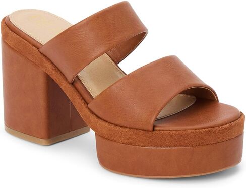 BEACH by Matisse Womens Graham Block Platform Casual Sandals Casual - Brown in Saudi Arabia
