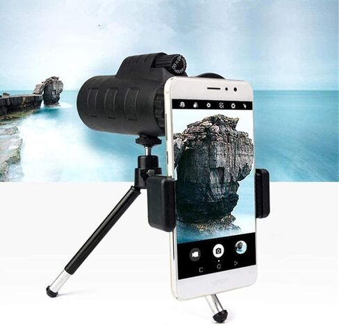 Telescopes for Adults Astronomy, High Power Telescope Digital ful Monocular 40X60 Zoom Monocular Telescope for Smartphone with Tripod in Saudi Arabia