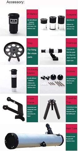 Telescopes for Adults Astronomy, High Power Large-Aperture Ultra-High-Definition Astronomical Telescope,350 Times Monocular Telescope,Zoomable,Space Observation in Saudi Arabia