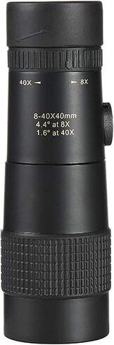 Telescopes for Adults Astronomy, High Power Powerful 8-40X40 High Zoom Monocular Professional Telescope for Camping LLL Binoculars HD in Saudi Arabia
