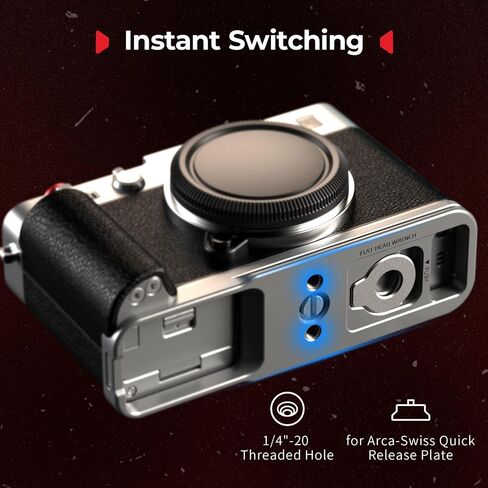 SMALLRIG X-E5 L-Shape Grip for FUJIFILM X-E5 Camera+Hot Shoe Cover for FUJIFILM in Saudi Arabia