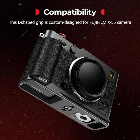 SMALLRIG X-E5 L-Shape Grip for FUJIFILM X-E5+Hot Shoe Cover for FUJIFILM in Saudi Arabia