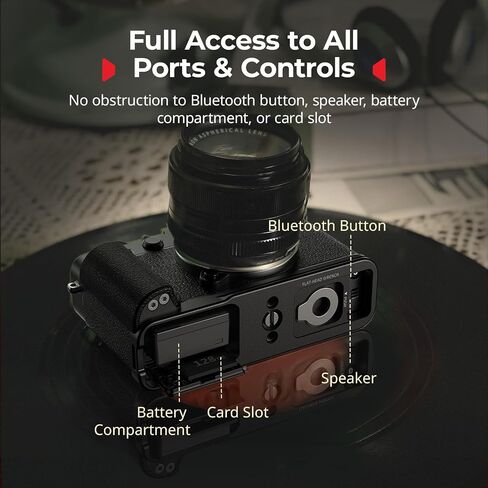 SMALLRIG X-E5 L-Shape Grip for FUJIFILM X-E5+Hot Shoe Cover for FUJIFILM in Saudi Arabia