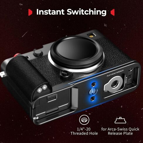 SMALLRIG X-E5 L-Shape Grip for FUJIFILM X-E5+Thumb Grip with Hot Shoe Cover in Saudi Arabia