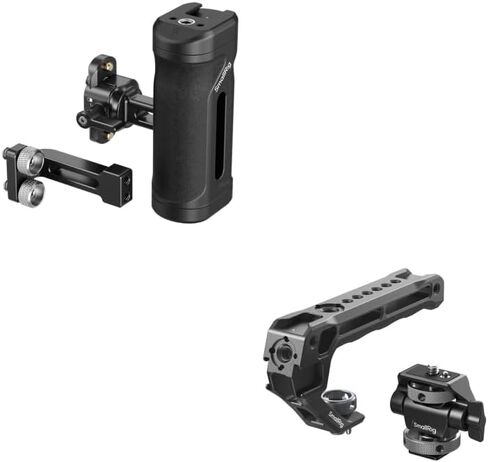 SmallRig Lightweight Mini Side Handle Kit with 1/4"-20 Threaded Holes & NATO Clamp+Top Handle with Monitor Mount in Saudi Arabia