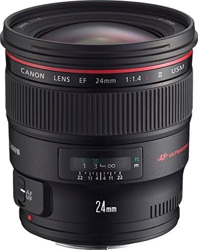 عدسة كانون 24 ملم f/1.4 EF L II USM مع حافظة in Saudi Arabia