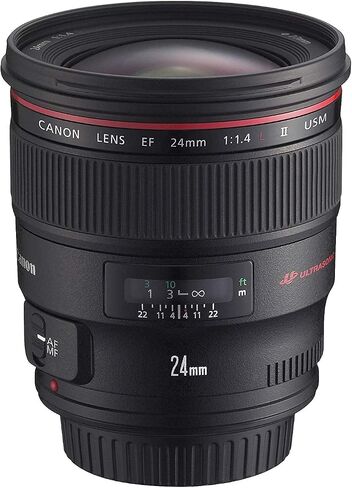 عدسة كانون 24 ملم f/1.4 EF L II USM مع حافظة in Saudi Arabia