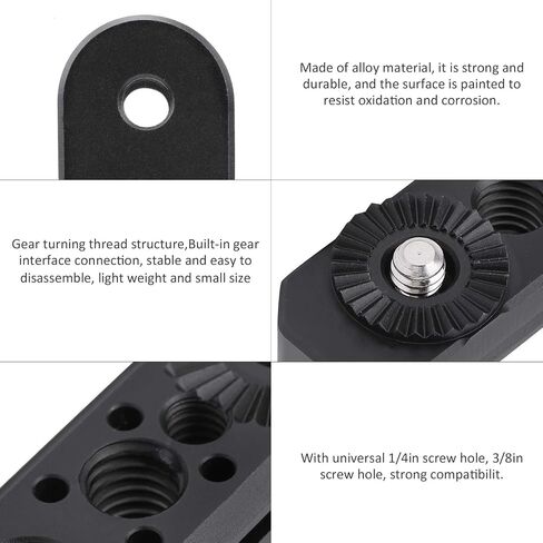 Fydun Gear Adapter Plate S Alloy Camera Stabilizer Expansion Plate - Portable Accessory Flexibility in Video Equipment in Saudi Arabia