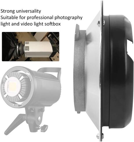 VBESTLIFE Adapter Ring for Broncolor to Bowens Mount, Alloy Convertor for Flash Light Softbox, Professional Photography Light Adapter for Studio Use in Saudi Arabia