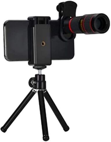 Telescopes for Adults Astronomy, High Power Telescope 20x Zoom Telephoto Camera Lens 4k Hd Monocular Telescope Phone Camera Lens in Saudi Arabia