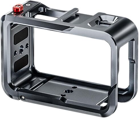 Camera Protective Cage for Action 5 Professional with Pre Positioned Base and Cold Shoe Port for Lighting Gear Camera Protections Frame in Saudi Arabia