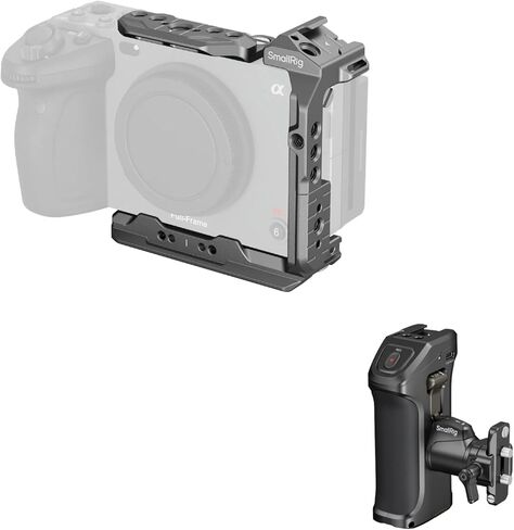 SmallRig FX3 / FX30 نصف قفص + مقبض جانبي مع مشغل REC in Kuwait