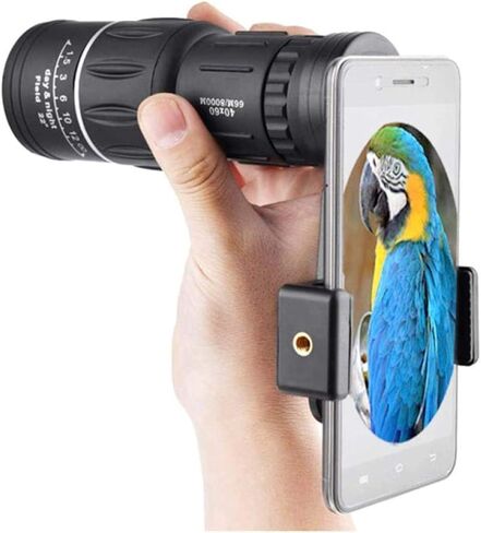 Telescopes for Adults Astronomy, High Power Telescope 40X60 Military Hd l Monocular Zoom Binoculars Night Optic Scope Big Vision Telescopio in Saudi Arabia
