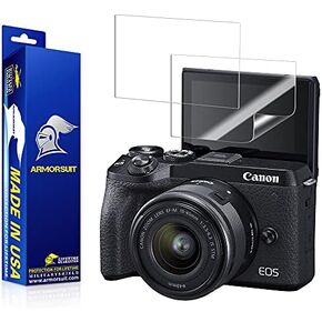 ArmorSuit MilitaryShield Anti-Glare 2 Pack Screen Protector Designed for Canon M6 Mark II (Max Coverage) Anti-Bubble Matte Film in Kuwait