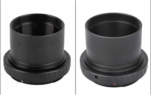 حلقة محول التلسكوب المعدني T2-EOS لتلسكوب 2 بوصة لتناسب ملحقات كاميرا Canon EOS Mount ممتازة in Kuwait
