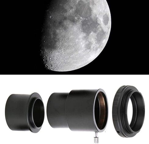 Telescopes for Adults Astronomy, High Power Binoculars 2In to T Mount to Camera Lens Adapter Ring M420.75 Astronomical Monocular Converter Eyepiece Extension Tube for Most Mirrorless Camera in Saudi Arabia