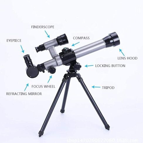 Telescopes for Adults Astronomy, High Power Astronomical Telescope Outdoor Monocular with Tripod Toy in Saudi Arabia
