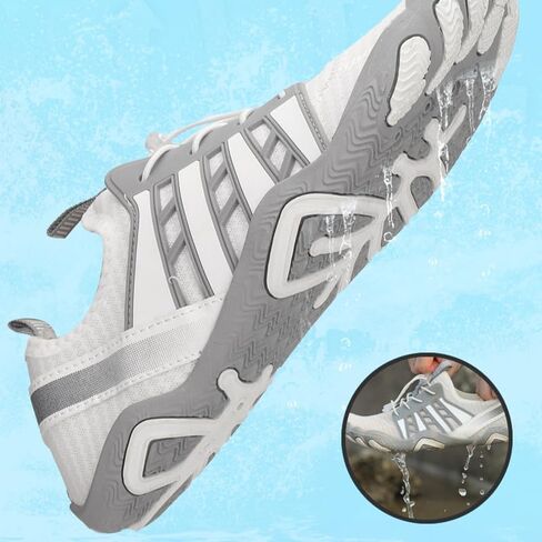 Water Shoes Mens Womens Barefoot Beach Swim Shoes Non-Slip Hiking Sneakers for Surf Yoga Water Aerobics in Saudi Arabia