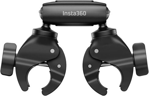 مشبك دعم عصا سيلفي للدراجات النارية Insta360، متوافق مع X5/X4/X3/X2، GO Ultra/GO 3S/GO 3/GO 2، Ace/ACE PRO 2، ONE RS (Twin/4K)/ONE R in Kuwait