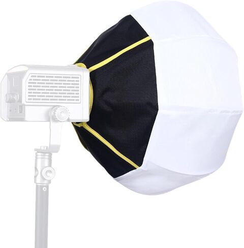 Asixxsix 12 بوصة Lantern Softbox، معدل ضوء ناعم، 270 درجة متعدد الاتجاهات ضوء الناشر تعديل Softbox لأضواء الفيديو LED الصغيرة Bowens، COB LED فيديو استوديو الضوء in Saudi Arabia