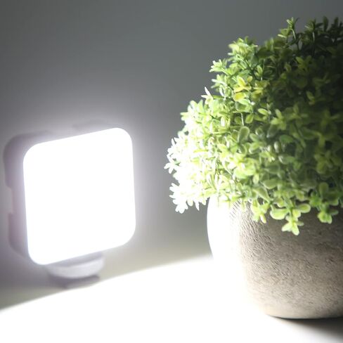مصباح كاميرا LED صغير، ضوء LED يعرض ألوانًا جيدة لإضاءة مؤتمرات الفيديو لتسجيل الفيديو وإضاءة التكبير والتقاط الصور in Saudi Arabia