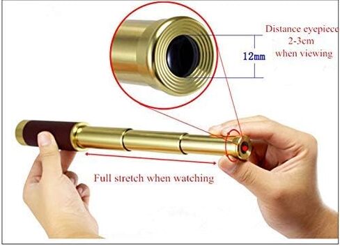Telescopes for Adults Astronomy, High Power Professional Vision Monocular Eyepiece Telescope, High Power 25X30 Pirate Monocular in Saudi Arabia