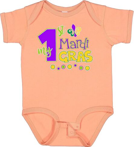 ملابس داخلية للأطفال من Inktastic My 1st Mardi Gras مع نقاط in Kuwait