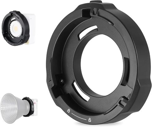 Godox ML-GB Bayonet Adapter for Godox AD300Pro AD400Pro ML100R ML100Bi ML60IIBi ML30 ML30Bi ML60 ML60Bi LED Video Light in Saudi Arabia