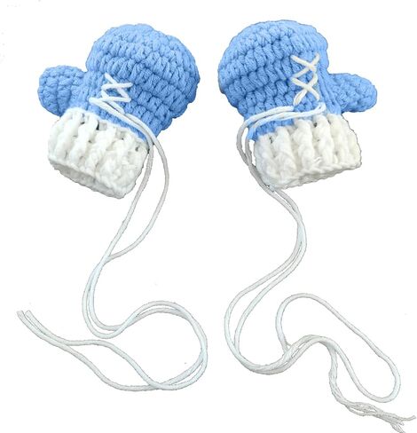 طقم ملابس لحديثي الولادة للأولاد والبنات من الكروشيه لبطل الملاكمة ومجموعة شورتات لتصوير الأطفال من الجنسين in Kuwait