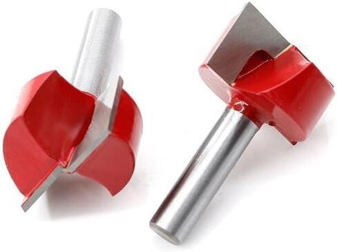 8mm Cleaning Bottom Engraving Woodworking Tools Bit Solid Carbide Milling Cutter End Mill for Wood Cutter (18mm) in Saudi Arabia